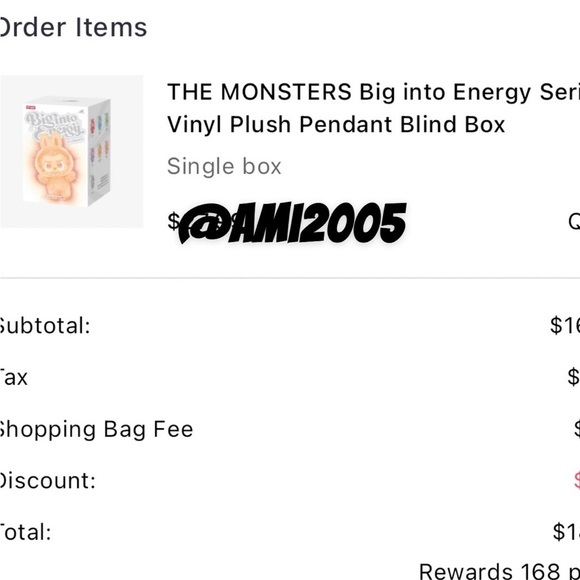 Popmart labubu Big into Energy full box - Picture 4 of 4